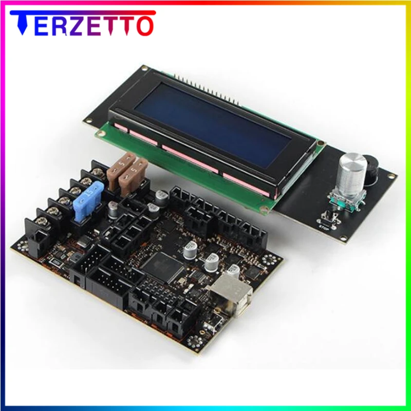 Материнская плата Einsy Rambo 1.1b для 3D-принтера Prusa i3 MK3 MK3S TMC2130 шаговые драйверы SPI 4