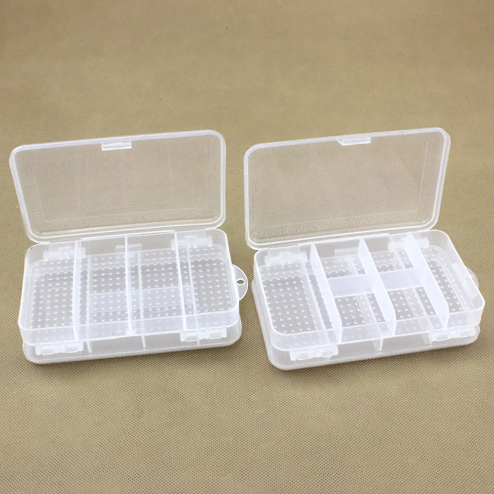 10 Grids Transparent Jewelry Storage Box Screw Nut Parts Case Plastic for Bead Rings Display Organizer | Дом и сад