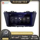EKIY 1280*720P Blu-Ray IPS DSP Android 10 для Mazda 5 2010-2013 Автомобильный мультимедийный видео плеер Navi GPS стерео no 2 din 2din