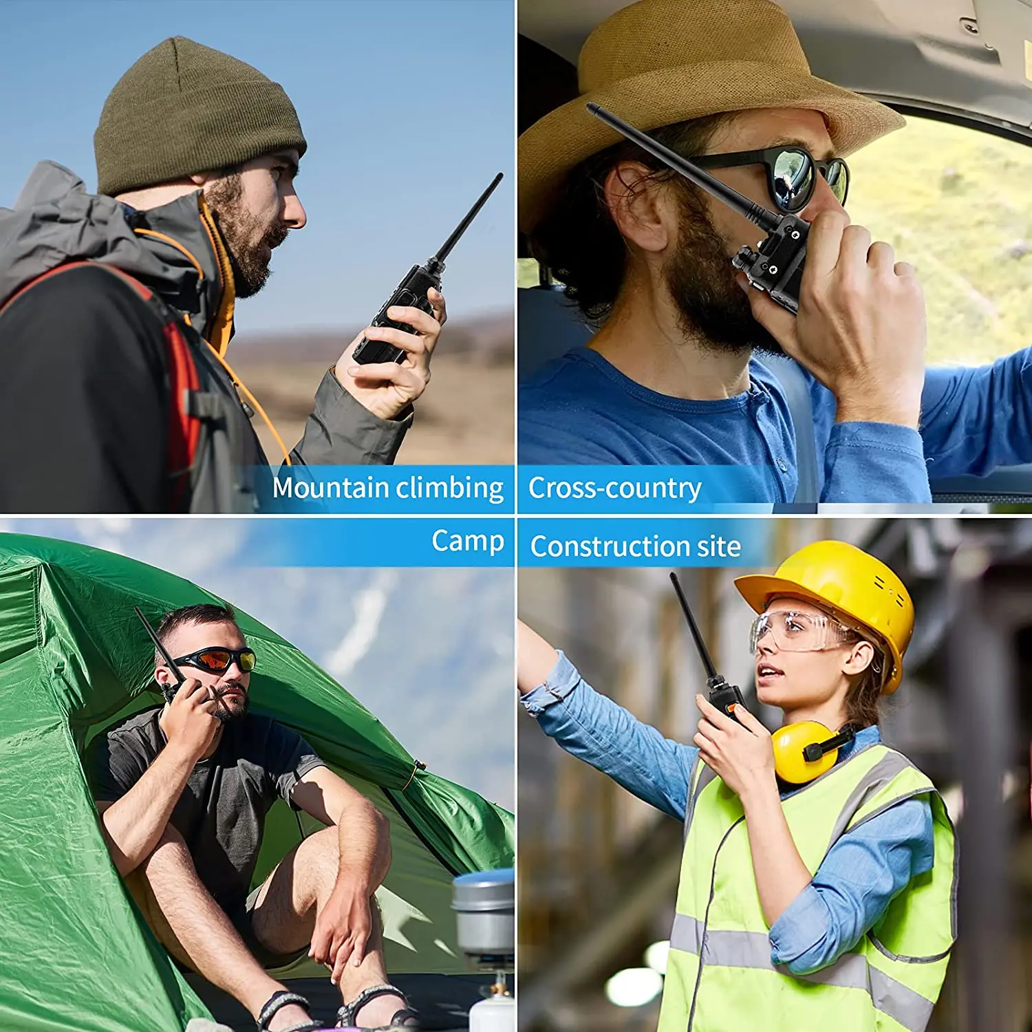 10km Long Range Baofeng BF-F8Plus UHF VHF Dual Band Upgrade Handheld Walkie Talkie Transceiver BF-F8+ Radios