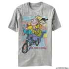 Мужская хлопковая футболка T-Line для мужчин Ed, Edd N Eddy Eds на бикир графическая Футболка мужская футболка s
