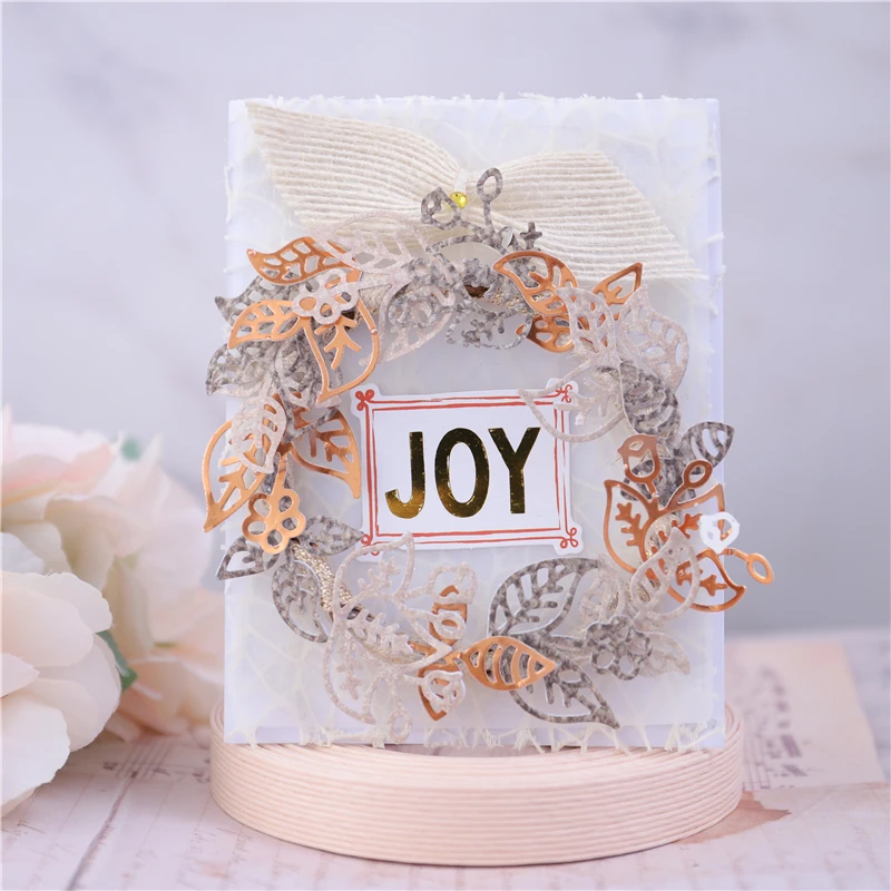 DiyArts Flower Dies Leaf Branch Metal Cutting New 2020 Craft Скрапбукинг альбом тиснение трафарет высечка