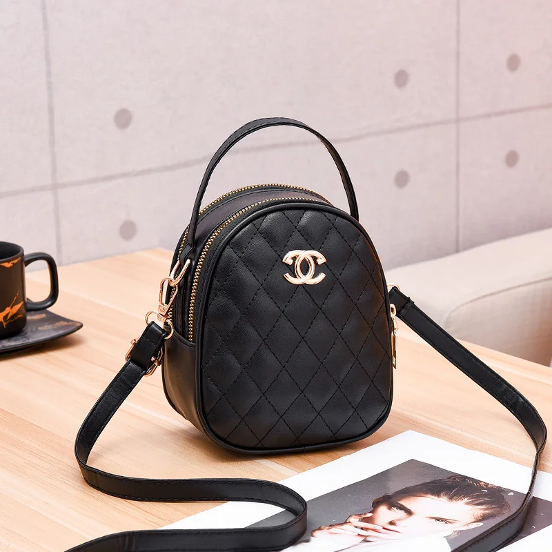 

Single Shoulder Messenger Portable Girl's Small Bag 2021 New Fashion Simple Trend Korean Version Purses and Handbags