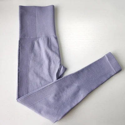 Женские Штаны Для Йоги фитнеса высокая талия Бесшовные Спортивные Леггинсы