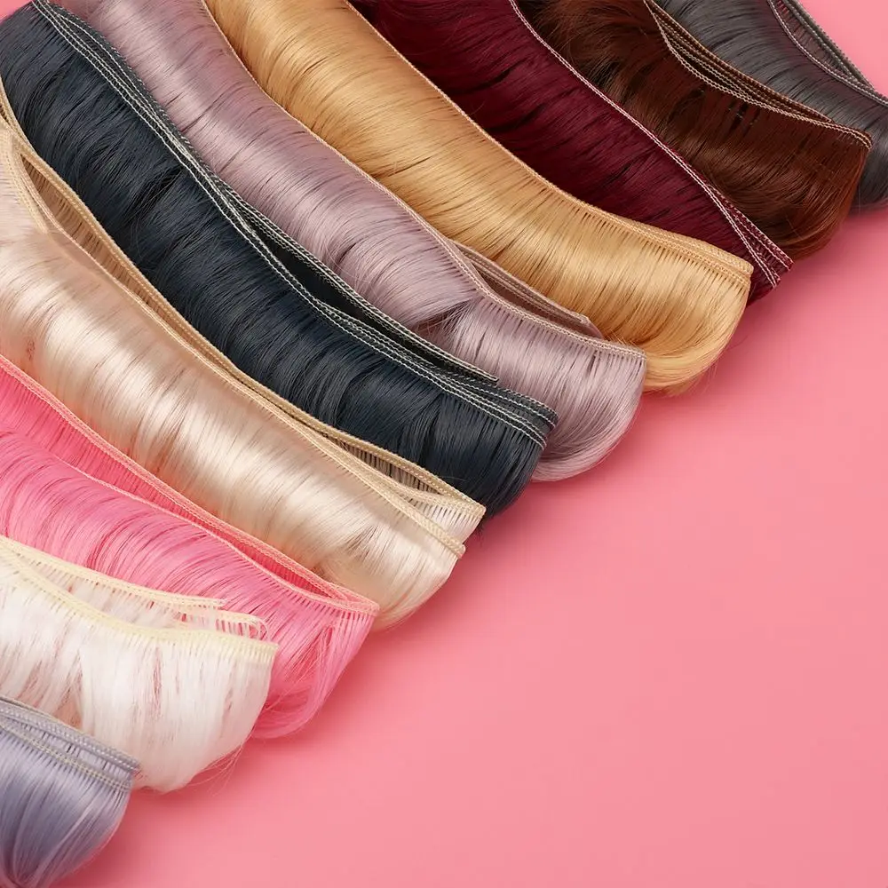 Парики для куклы сделай сам короткие вьющиеся волосы с бахромой шарнирной SD 5 см