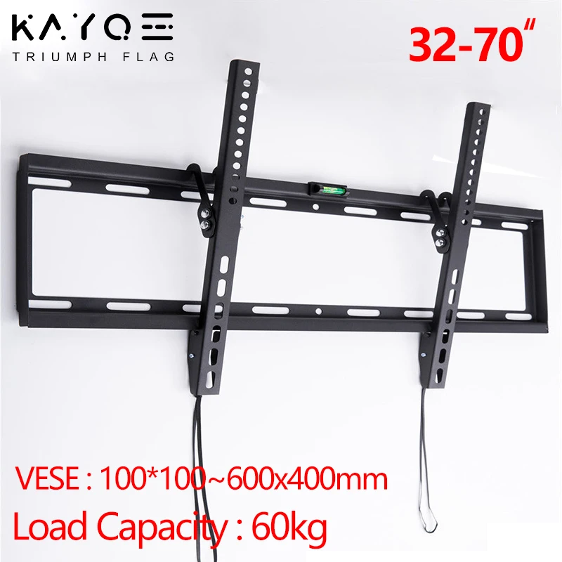 KAYQEE Универсальный наклон плазменный ЖК светодиодный ТВ кронштейн со