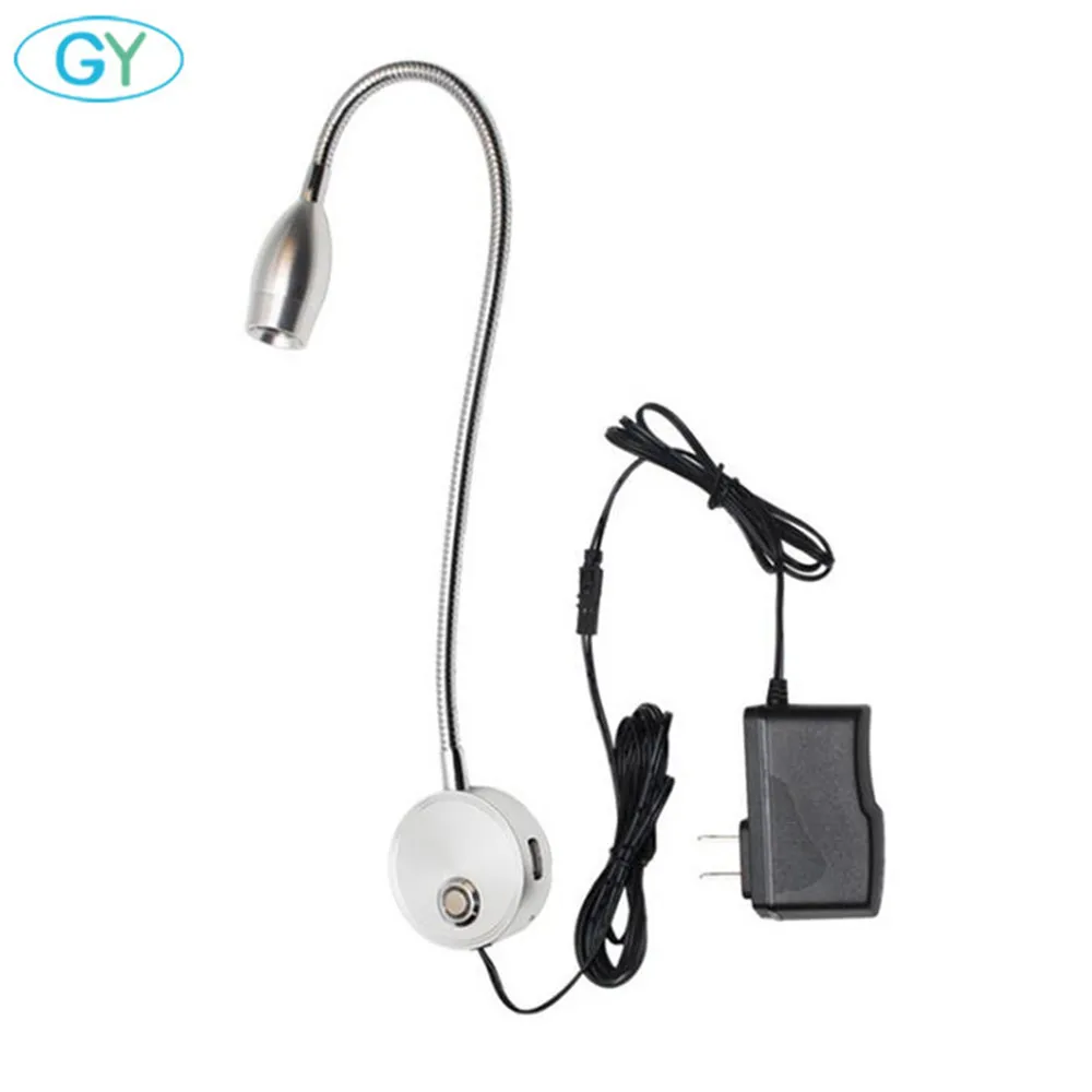 Сенсорные лампы для чтения с регулируемой яркостью светодиодный настенный