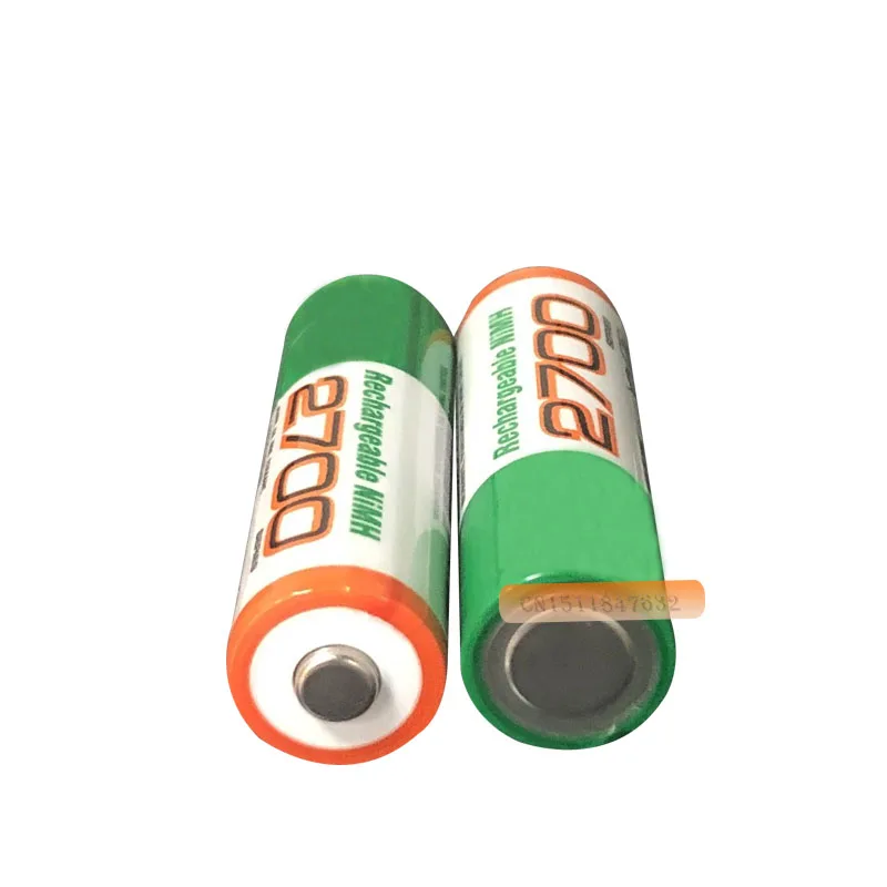 Оригинальные аккумуляторные батареи AA 20 шт./лот 2700 мАч Ni MH 1 2 В AA|battery gp|aa batteryrechargeable