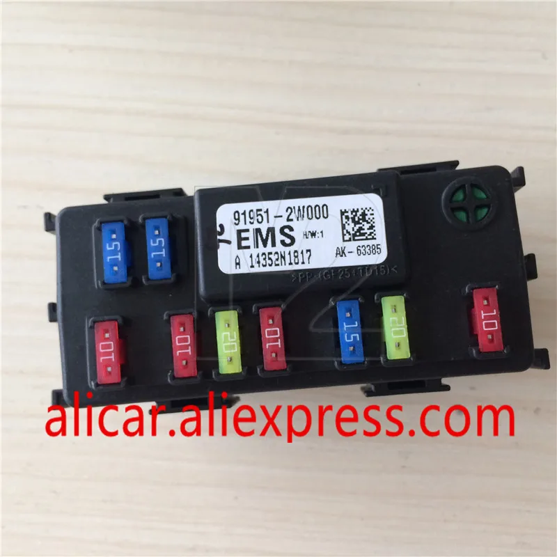 Блок предохранителей для IX45 Santa Fe 2013-2018 блок розжига двигателя 91951-2W000 | Автомобили
