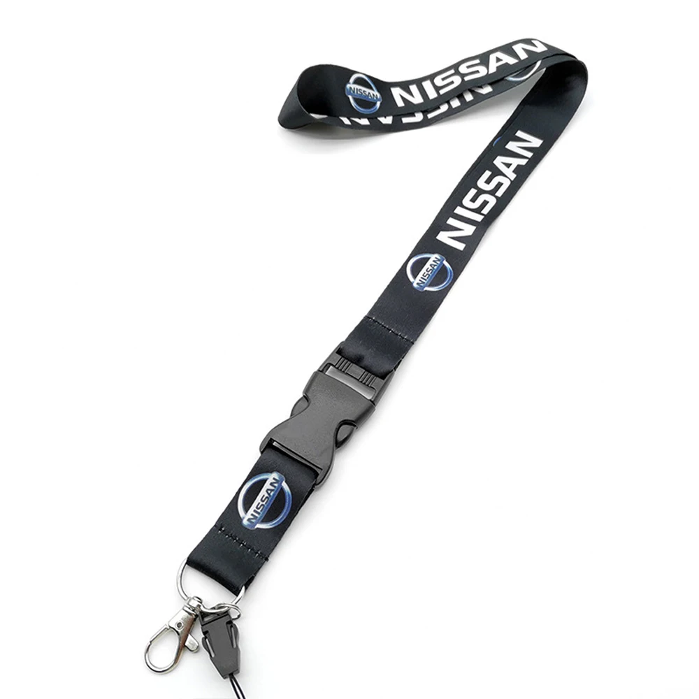 Автомобильный шейный ремешок для автомобиля брелок шнурок ключей NISSAN телефонные