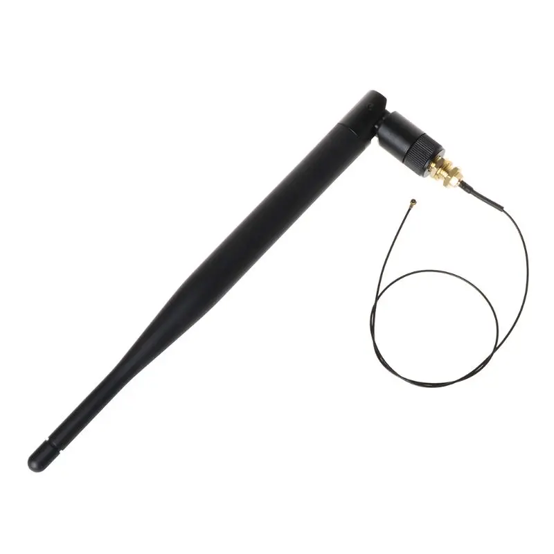 

6dBi M.2 IPEX MHF4 U.fl Cable to RP-SMA Wifi Antenna Signal Cable Set for Intel AC 9260 9560 8265 8260 7265 7260 M.2 Card