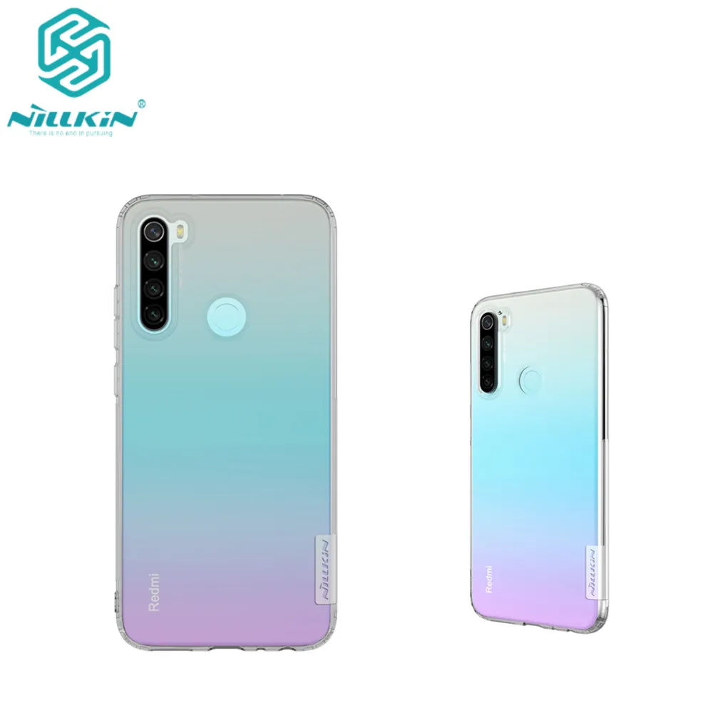 Чехол из ТПУ для Xiaomi Redmi Note 8 NILLKIN Nature прозрачный Ультратонкий чехол мягкий