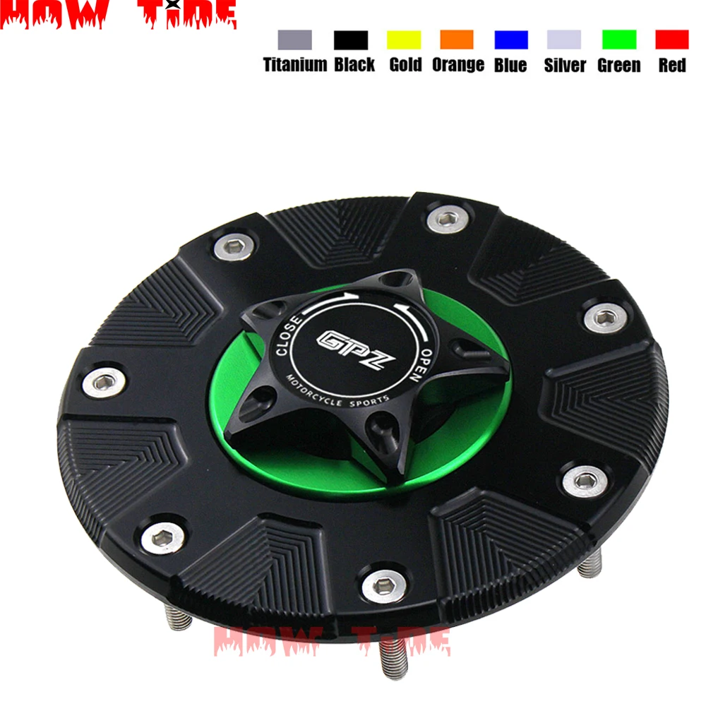 Подходит для мотоцикла ZG1000 крышка топливного бака с алюминиевой масляной