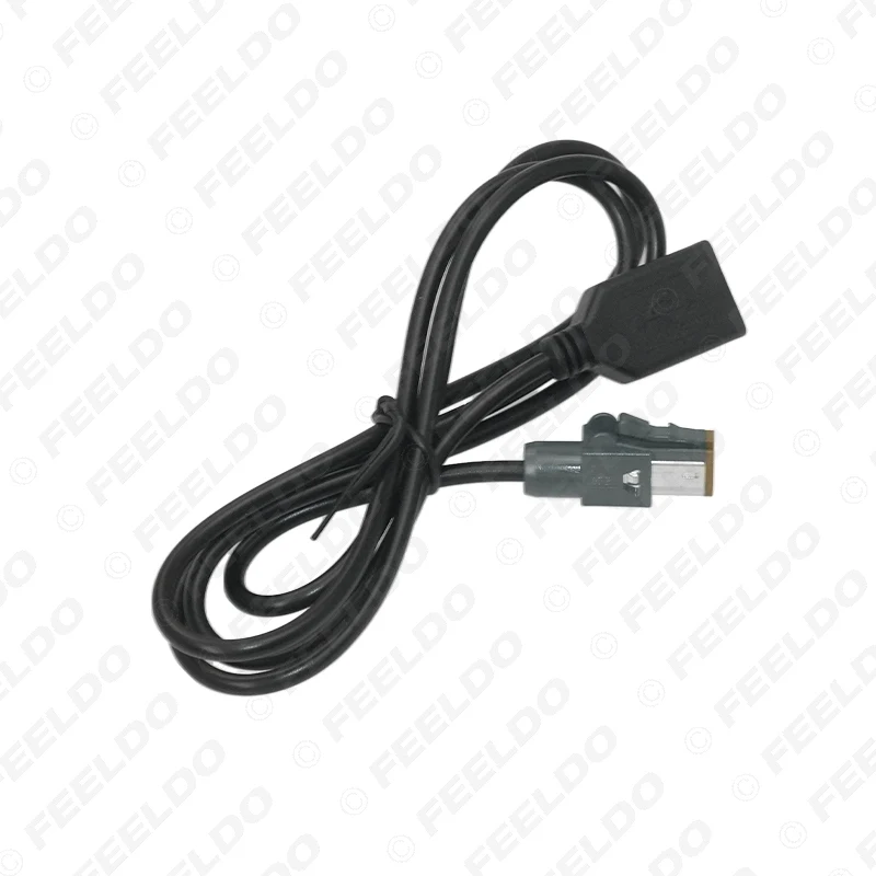 LEEWA автомобильный аудио гнездовой USB кабель AUX In адаптер 4 контактный разъем для