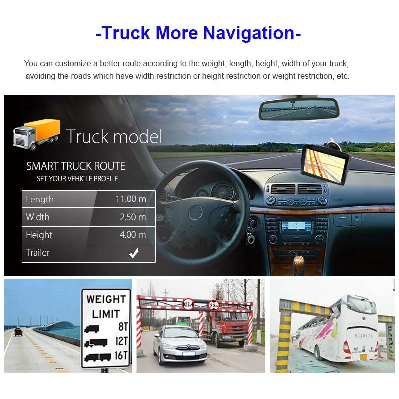 Автомобильный GPS навигатор XGODY 4 3 дюйма FM спутниковая навигация 128/8 ГБ карта Navitel