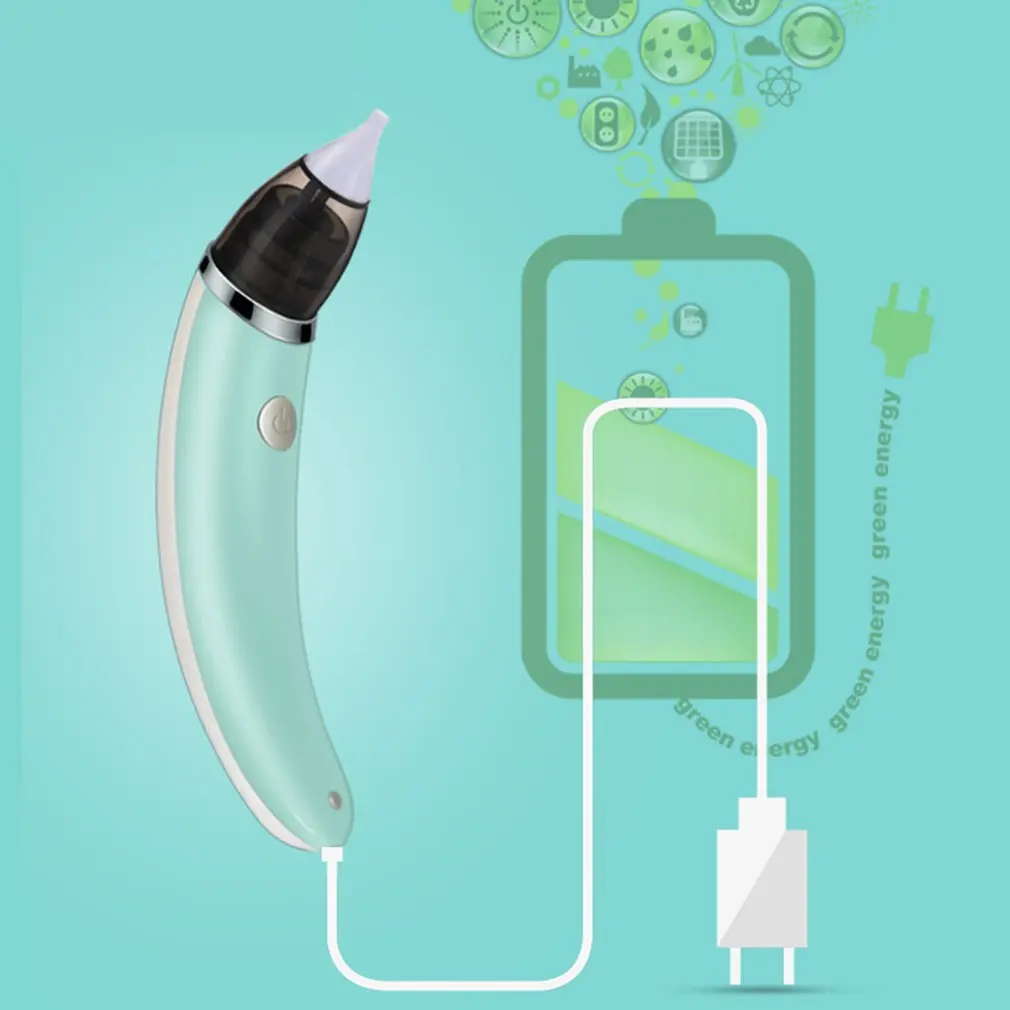 

Electric Baby Health Care Nasal Aspirator Electric Safe Hygienic Nose Cleaner Nasal Absorption For Newborns Boy Girls