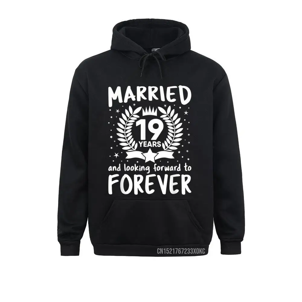 

19 Years Wedding Anniversary Wife Husband Couples Matching Hoodie Hoodies For Women Tight Sweatshirts Classic Hoods Long Sleeve