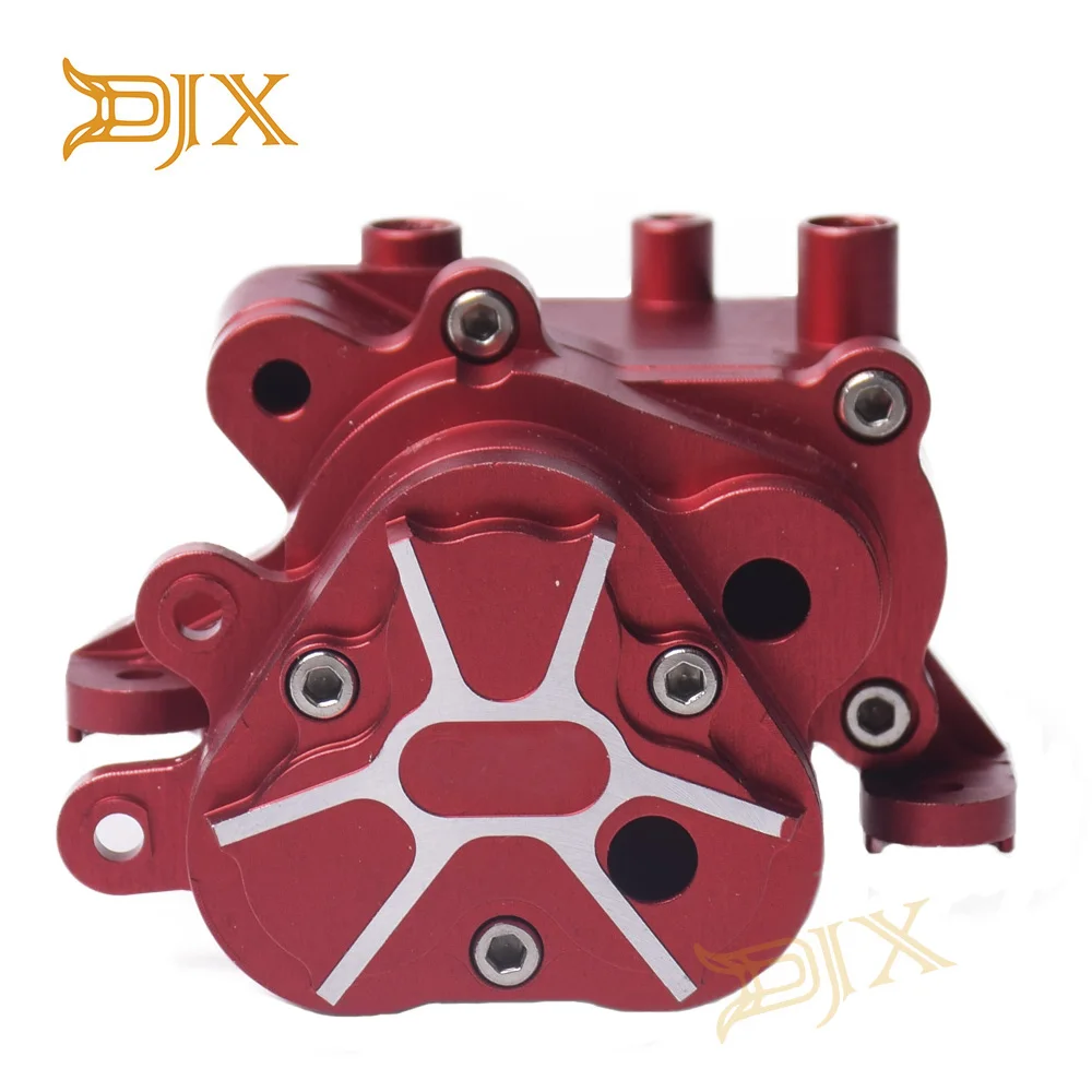 

DJX Alloy Complete Center Gearbox Transmission Box Housing Set for 1/10 RC Crawler Traxxas TRX4 Accessories Upgrade Parts