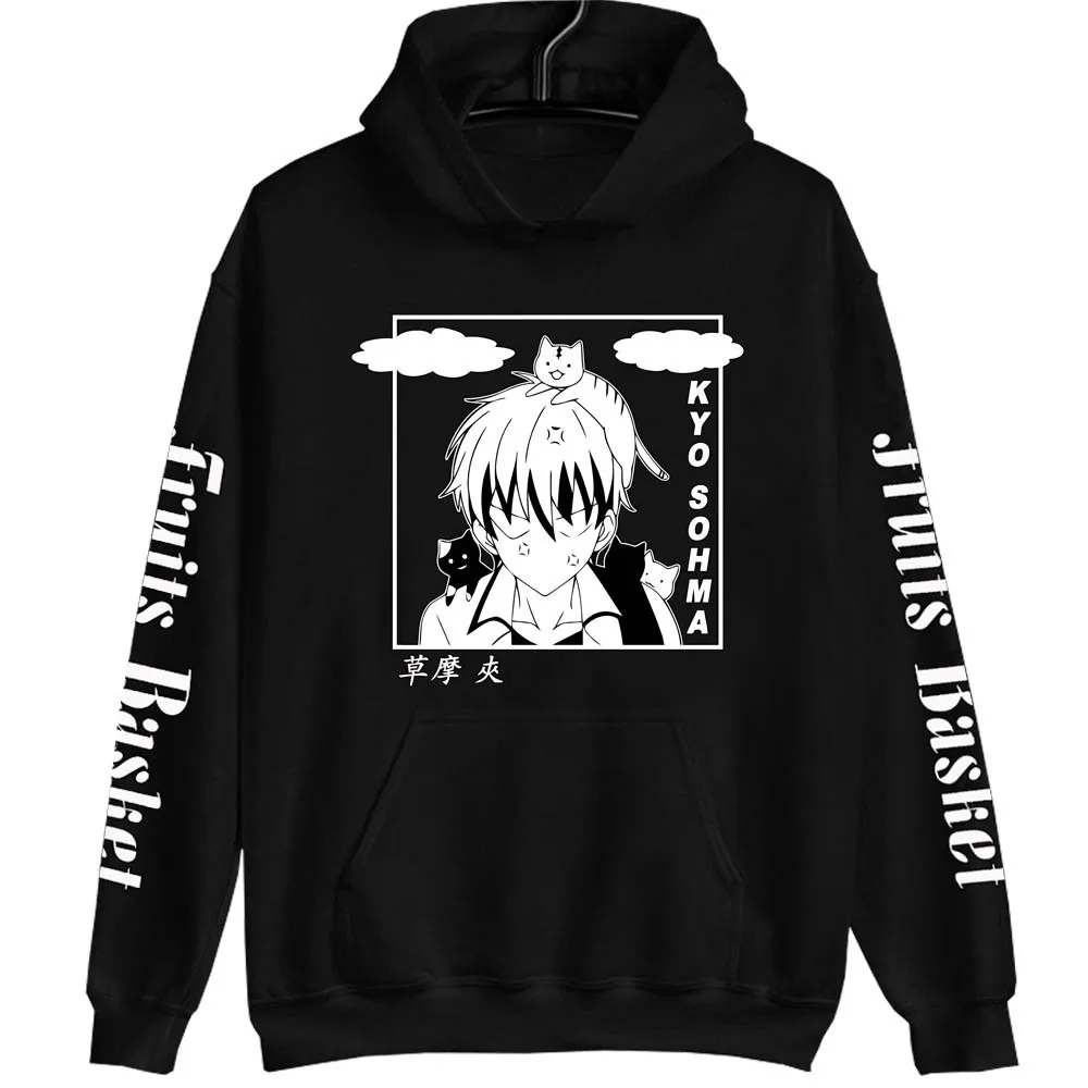 

Толстовка с капюшоном в стиле аниме для мужчин и женщин