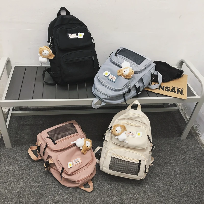 DCIMOR новый водонепроницаемый нейлоновый женский рюкзак женская сумка с сеткой