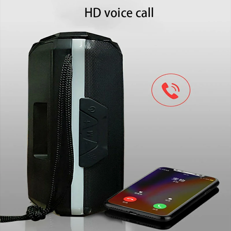 Беспроводной Bluetooth динамик большой объем открытый портативный аудио семь цветов