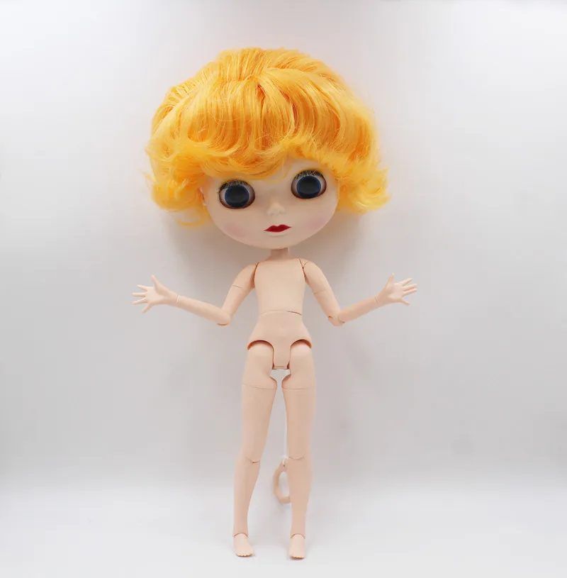 Free Shipping colorful RBL-906B DIY Blyth doll fashion hair 4 big eyes man body 1/6 BJD special price boy toy girl birthday gift | Игрушки и