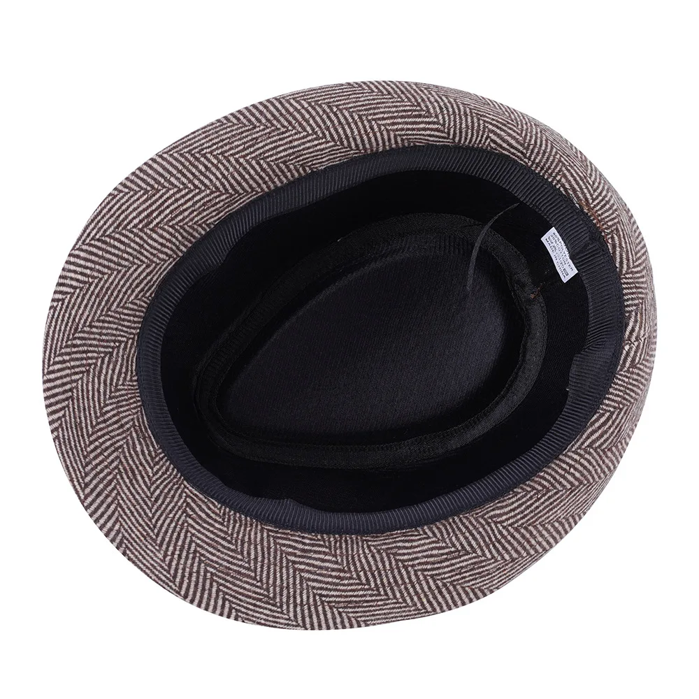 

ZLD Autumn Winter new Fedoras hat Men women flanging felt caps Fashion Cowboy cap casual Popular gentleman ladies jazz hats
