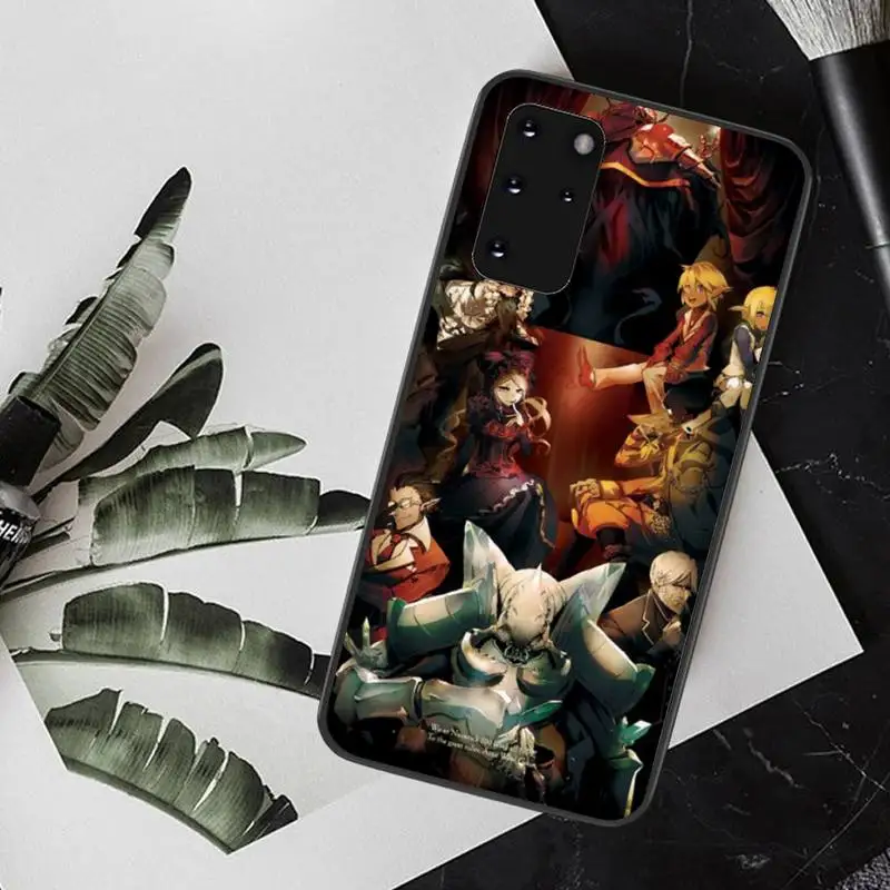 

NBDRUICAI Overlord 2 TPU Soft Silicone Phone Case Cover for Samsung S20 plus Ultra S6 S7 edge S8 S9 plus S10 5G