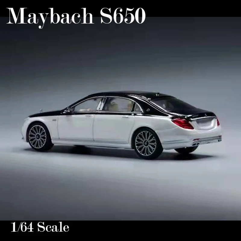 

Master 1/64 Model Car Mercedes-Benz Maybach S650 Alloy Metal 2 Version Collection Diecast Car Display Toy
