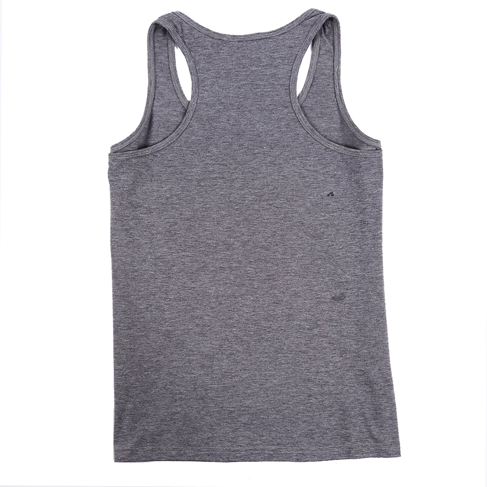 Майка женская без рукавов с круглым вырезом белая повседневная лето 2020 | Женская