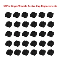 50pcs plastic sofa bed slat end caps holder black singledouble centre cap replacements for holding securing furniture frames
