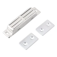 stainless steel strong double magnet cabinet catches closet door latch furniture cupboard closer household diy hardware