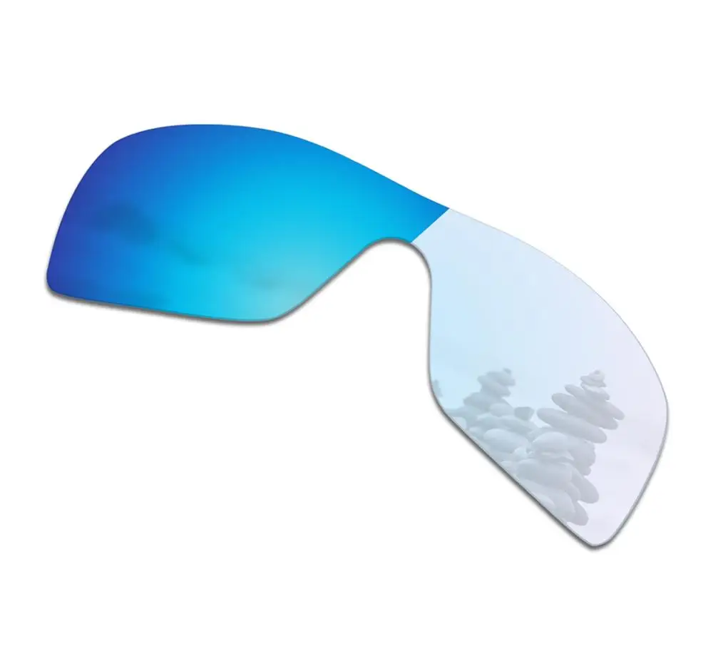 

SmartVLT Sunglasses Replacement Lenses for Oakley Batwolf - Eclipse Blue Photochromic