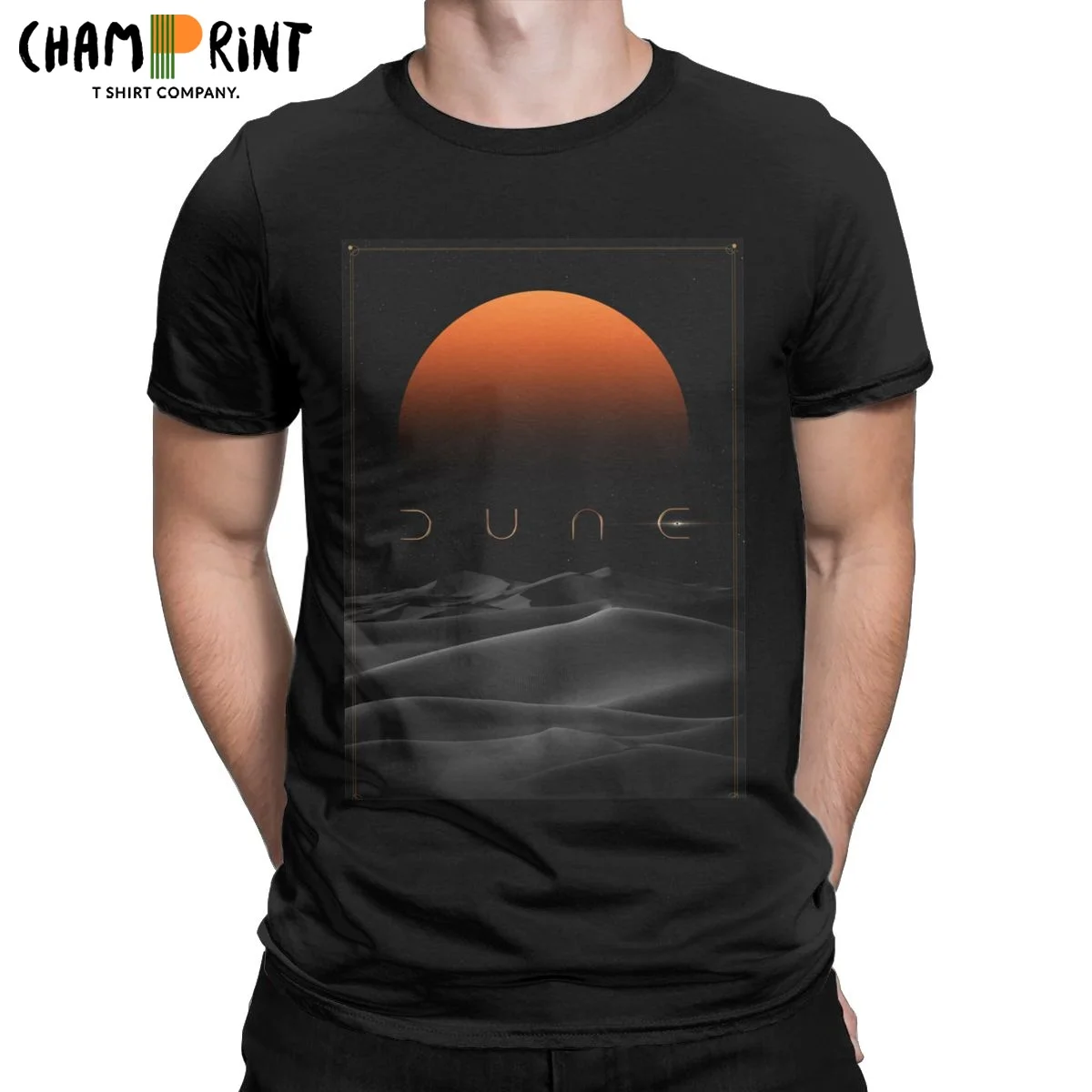 

Men T-Shirts DUNE Sunset Rbpartnerprogram Movie Novelty 100% Cotton Tees Short Sleeve T Shirts Crewneck Clothing New Arrival