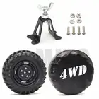 Запасной рама шин металлический запасной консоль с шиной кронштейн для 110 axial D90 D110 RC4WD TRX4 CC01 SCX10 RC4WD RC crawler