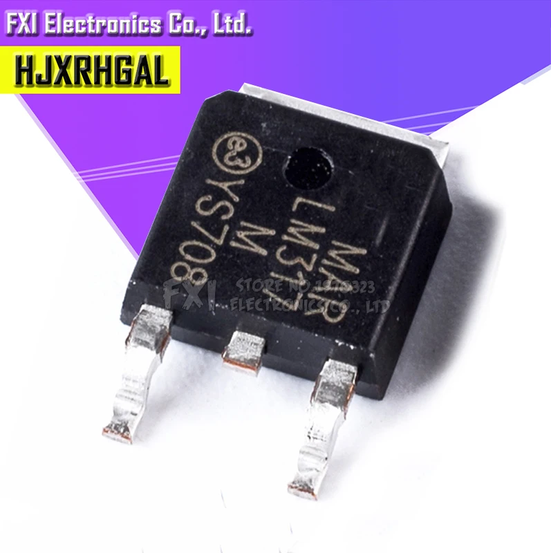 

10PCS LM317M LM317 TO252 SOT LM317MDT SMD voltage regulator IC new original