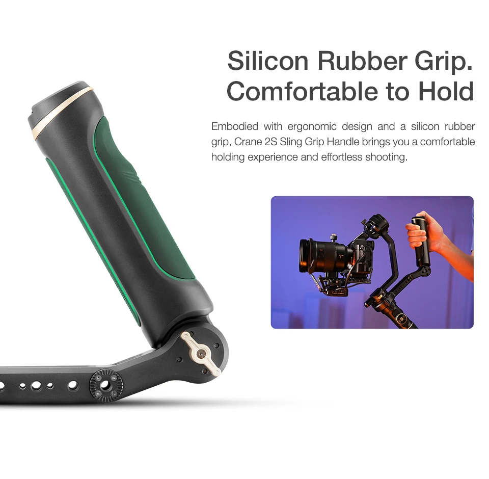 Zhiyun Официальный аксессуары TransMount кран 2S слинг ручка для крана комбинированный Pro
