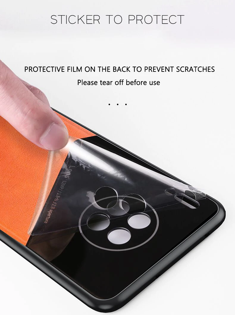 Чехол-накладка для Huawei P30 Lite Pro Mate 9 10 20 30 кожаный | Мобильные телефоны и аксессуары