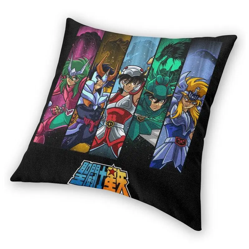 Декоративная Подушка Рыцари Зодиака Роскошный чехол для подушки в стиле аниме