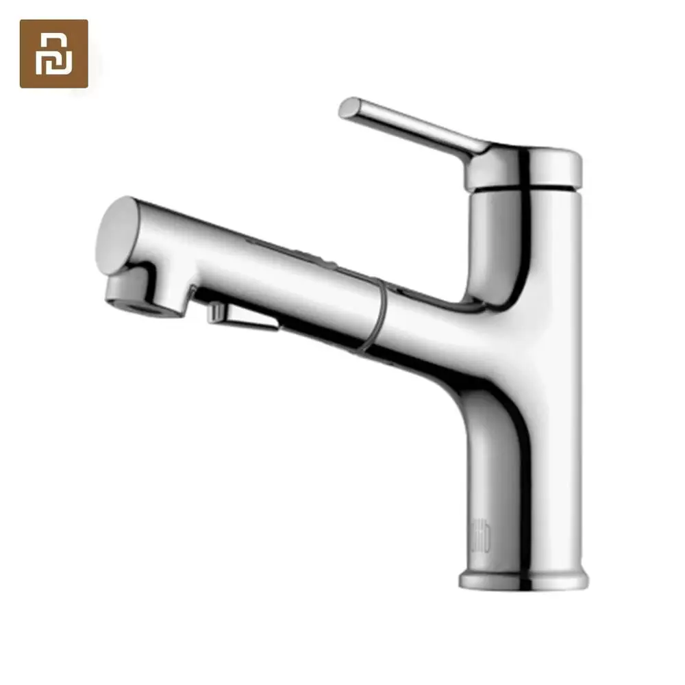 Youpin DABAI кран для раковины в ванной комнате с вытягивающимся распылителем