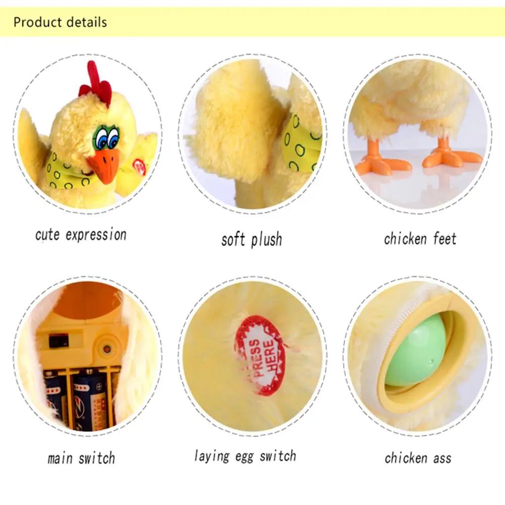 30 см смешные курицы для сырой будут класть яйца цыплят сумасшедшие пение и танцы