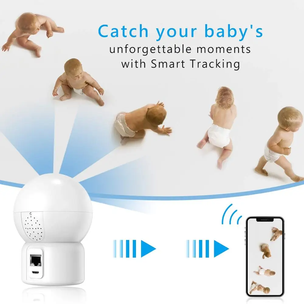 BESDERSEC 1080P облачная беспроводная домашняя камера Wifi ip с автоматическим