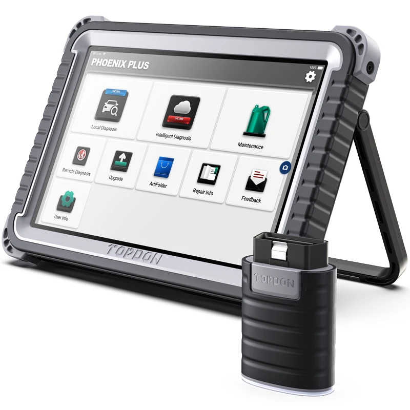 Автомобильный диагностический сканер TOPDON Phoenix Plus профессиональная диагностика
