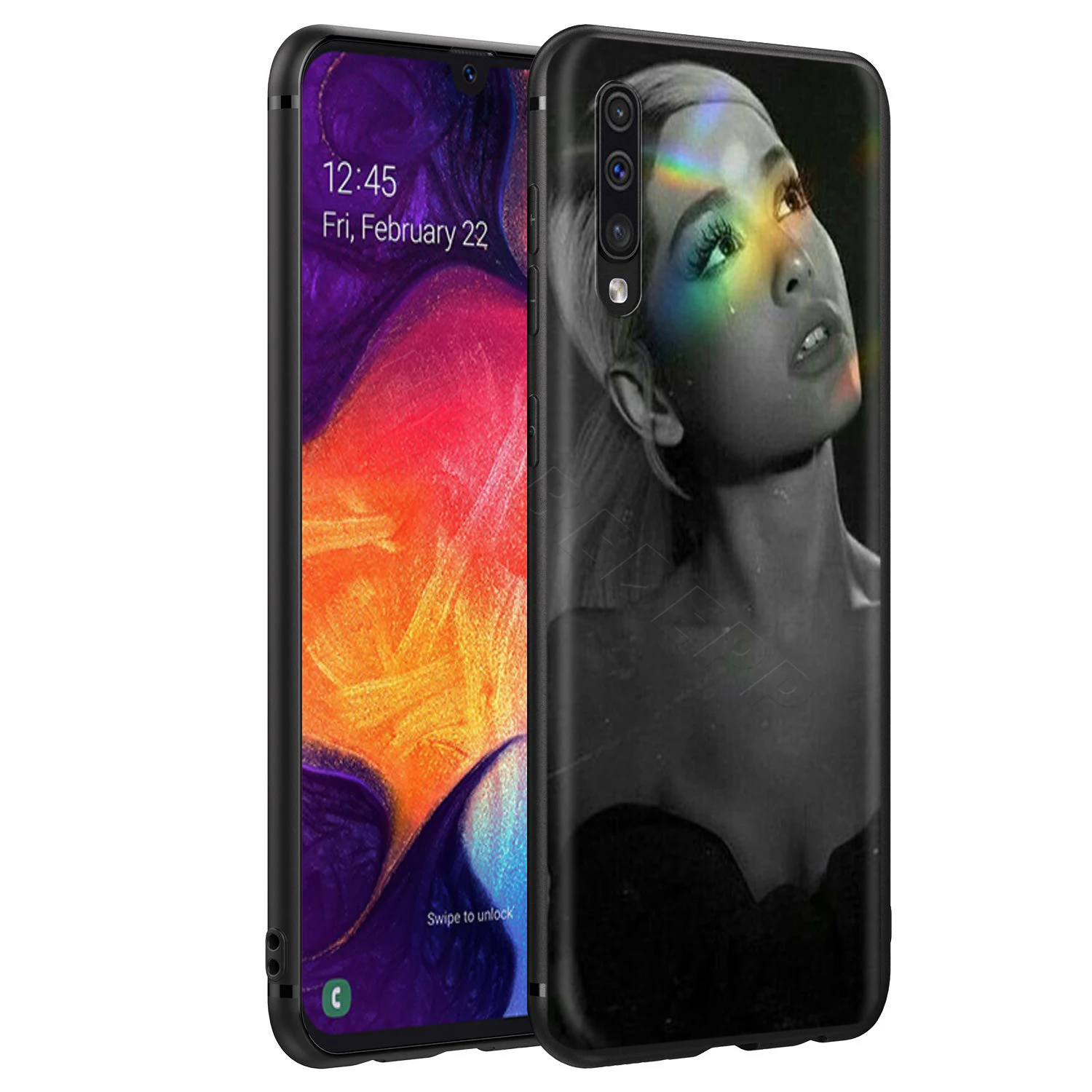 Чехол Webbedepp с искусством Ariana Grande для Samsung Galaxy S7 S8 S9 S10 Plus Edge Note 10 8 9 A10 A20 A30 A40 A50 A60 A70.