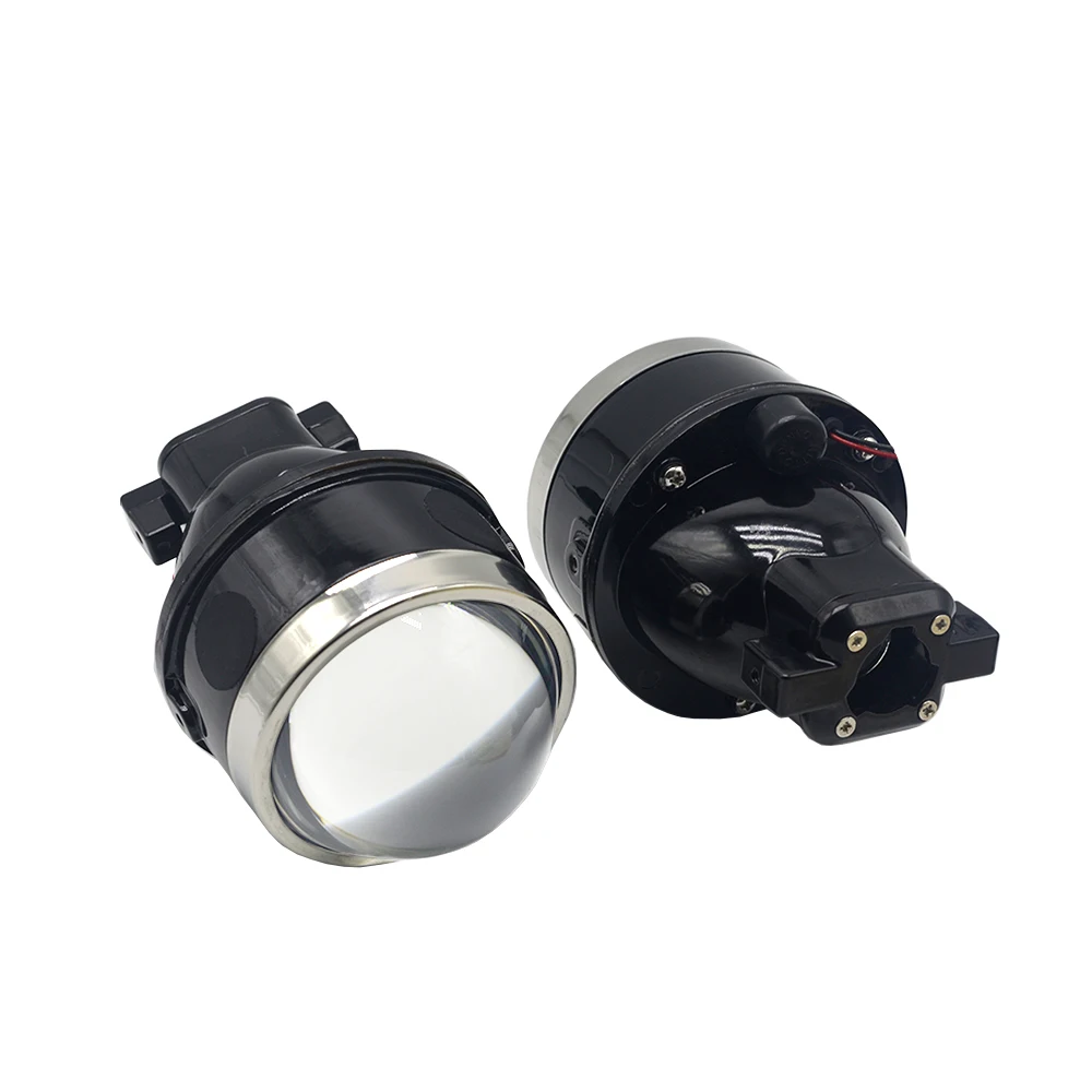 3,0 дюймов HID галогенные би ксеноновые противотуманные линзы проектора комплект для универсальных автомобильных фар линзы дальнего света Модифицированная H11 ксеноновые лампы