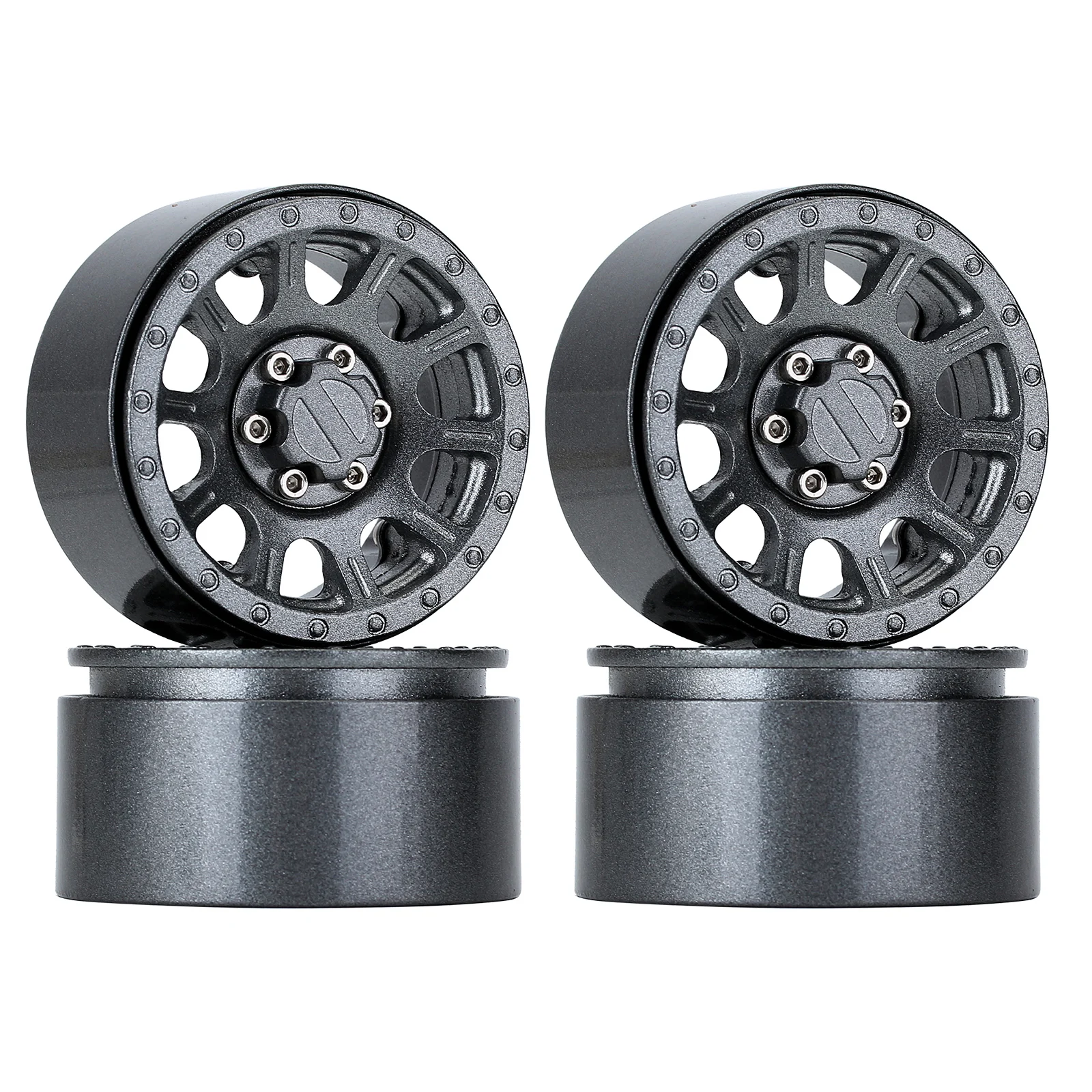 injora 4 шт 4918 мм beadlock микро гусеничные к