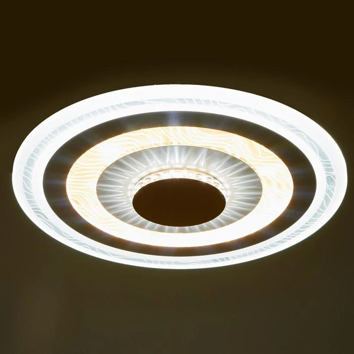 Светильник с ПДУ 74637/1 LED 108Вт диммер 3000-6000К белый 50х50х4 см 4941596