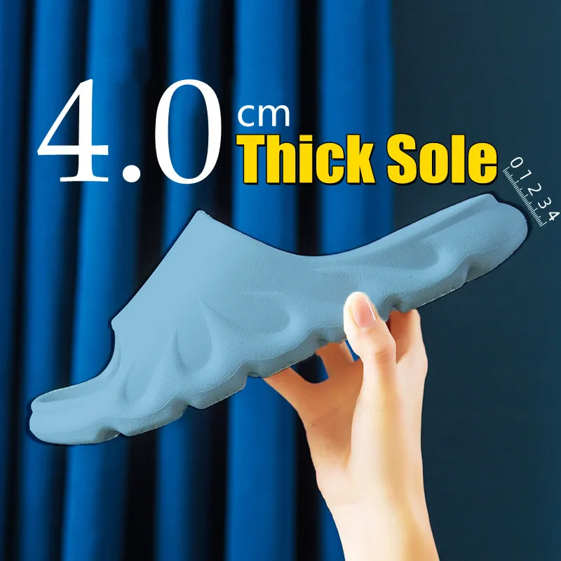 

2021 New Men's Slippers Indoor Home Summer Beach Ourdoor Slides Ladies Slipers Platform Mules Shoes Woman Flats Zapatos De Mujer