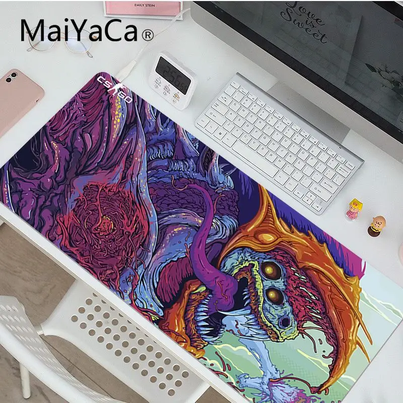 

MaiYaCa Beautiful Anime Hyper Beast Rubber Mouse Durable Desktop Mousepad Rubber PC Computer Gaming mousepad