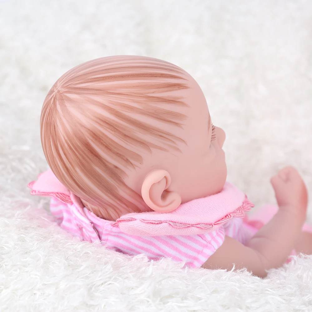 KAYDORA Water Proof 10 Inch 25cm Full Vinyl Reborn Baby Cute Dolls Alive Real Bathe Small Kids Play Toys Birthday Gifts | Игрушки и